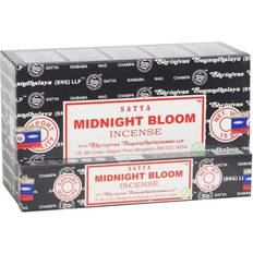 Black Candles & Accessories Something Different 12 Packs of Midnight Bloom Incense Sticks Candle & Accessory