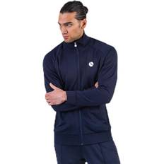 Björn Borg Hombre Ropa de abrigo Björn Borg Thor Track Jacket Blue, Male, Tøj, Skjorter, Træning, Blå