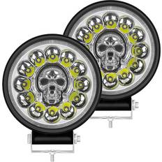 Aihontai 4 Inch RGB 12V 24V LED Work Light Bar