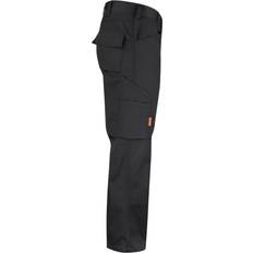 (47R, Black) Mens Work Trousers