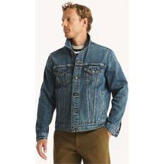 Nautica Men Outerwear Nautica Men's Denim Jacket Bone