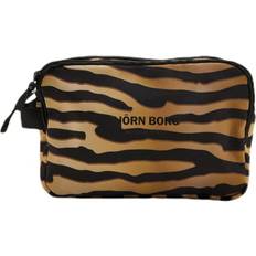 Björn Borg Neceseres Björn Borg Ana Toiletry Bag Black/Yellow, Unisex, Udstyr, tasker og rygsække, Sort/Gul, ONESIZE