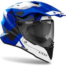 Airoh Motorrad-Cross-Helm Commander Reveal Bleu