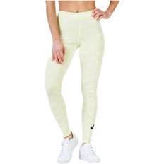 Dame - Gul - S Tights Air AOP Legging Yellow, Female, Tøj, Tights, Gul