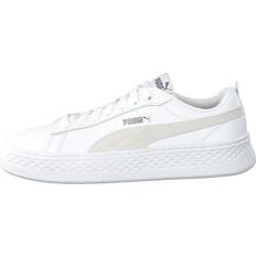 Puma Smash Platform White, Female, Sko, Sneakers, Sneakers, Hvid