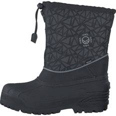 Halti Vinterskor Barnskor Halti Ponto DX JR Reflective Black, Unisex, Sko, Boots, vinterstøvler, Sort