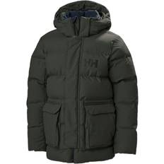 Helly Hansen Vestes Helly Hansen Junior Urban Puffy Jacket Green, Unisex, Tøj, jakker, Grøn, 164