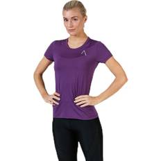 BLACC Stride Purple, Female, Tøj, T-shirt, Løb, Lilla