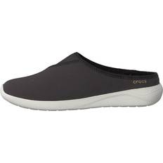 Crocs Literide Mule W Black/white, Female, Sko, Sandaler og Hjemmesko, hjemmesko, Sort