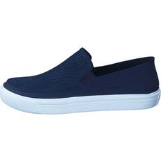 Crocs 40 Mocassini Crocs Citilane Roka Slip-on Navy/white, Male, Sko, Sandaler og Hjemmesko, slip-on, Blå