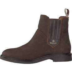 Gant Botas Chelsea Gant Ashley Chelsea Dark Brown, Female, Sko, Boots, chelsea boots, Brun