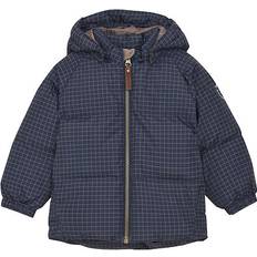 En Fant Quilted Jacket - Parisian Night with Checks (240209-7021)