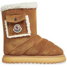 Moncler Støvler Moncler Women's Gaia Pocket Quilted Boots Tan/Beige Rust