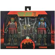 Turtles Figurer NECA SJV22, Teenage Mutant Ninja Turtles 3 (Movie) 7 Scale Action Figures Leonardo & Michelangelo 2 Pack