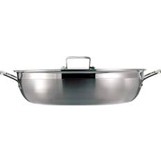 Antiaanbaklaag - Inductiekookplaat Ondiepe ovenschalen Le Creuset 3-Ply