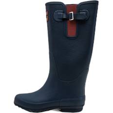 Tretorn Blåa Kängor & Boots Tretorn Indira Blue/Brown, Female, Sko, Boots, Blå/Brun