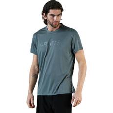 Abbigliamento Craft Eaze Mesh Tee Green, Male, Tøj, T-shirt, Løb, Grøn