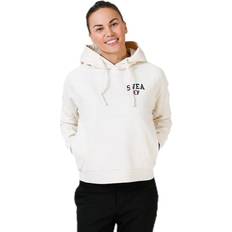 Svea Skjorter Svea Tone Hood White, Female, Tøj, Skjorter, Hvid