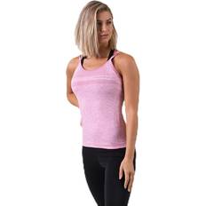 Rosa Singleter Röhnisch Peri Strap Singlet Pink, Female, Tøj, Tops, Træning, Lyserød