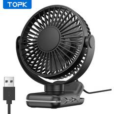 Computer Cooling Aihontai LBQ TOPK K62B Small Portable Clip Fan