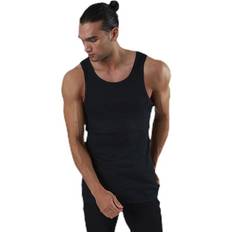 Resteröds Tank Tops Resteröds Tank Bamboo 2-Pack - Black/Negro