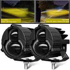 Aihontai Z20 LED Pods 2pcs Amber White