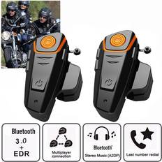 Maxpower (2pcs for Full Helmet) pcs BT-S2 Pro Motorcycle Helmet Intercom Motorbike Wireless Bluetooth