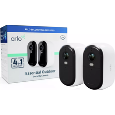 Arlo 2k outdoor Arlo Essential 2K Outdoor Security Camera 2-pack