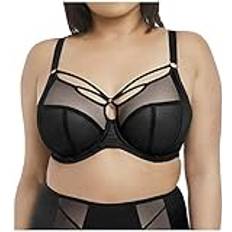 Clothing Elomi Sachi Strappy Underwire Plunge BH, svart