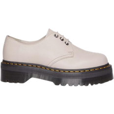 Plateau Oxford Dr. Martens 1461 II Pisa Leather Platform Shoes - Vintage Taupe