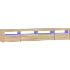 Tv bord led vidaXL 3152764 Sonoma Oak TV-bord 240x40cm