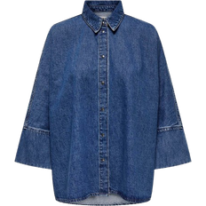 Only Grace Denim Shirt - Blue/Medium Blue Denim