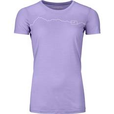 Ortovox Damen T-Shirts Ortovox Damen Cool Mountain T-Shirt lila