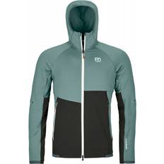 Ortovox Friluftsjakker Ortovox Fleece Rib Hoody Fleece jacket M, turquoise