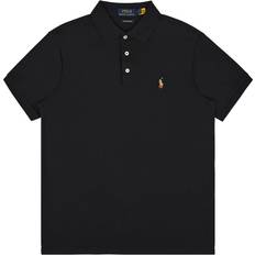Brown - Men Polo Shirts Polo Ralph Lauren POLO RALPH LAUREN Slim Fit Pima Polo Shirt Black