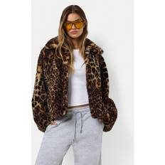 Noisy May Faux Fur Coat