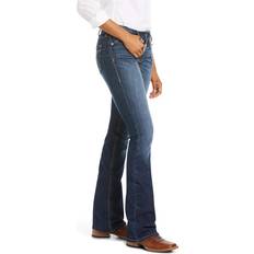 Long Jeans Ariat Women's R.E.A.L. Perfect Rise Stretch Rosa Boot Cut Jeans in Lita Cotton, 25 Long