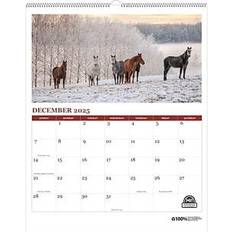 Office Supplies House of Doolittle 2025 Farm Life Wall Calendar 11" x 14" - Multicolor