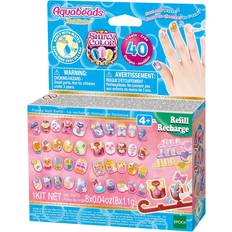 Bon_marché Jouets stylistes Aquabeads La recharge manucure fantaisie Ongles qui collent avec de l'eau