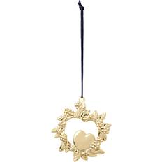 Rosendahl Wild heart Gilded Christmas Tree Ornament 8cm