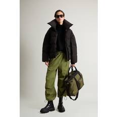 Woolrich Jackor Woolrich Woman Down Jacket in WINDSTOPPER GORE-TEX Black