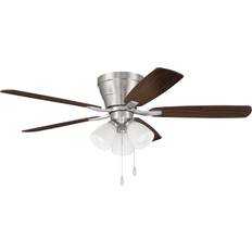 Fans Craftmade Indoor Flushmount Three Light Ceiling Fan 52"