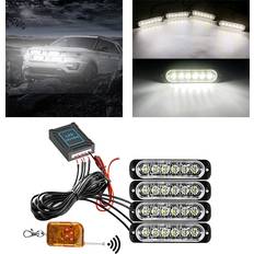 Aihontai 24 LED Strobe Car Light 12V