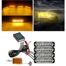 Aihontai 24 LED Strobe Car Light 12V