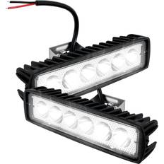 Aihontai Car LED Light Bar 12V 18W 6000K