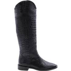 Zinda Cowboy Boots, female, Black, Marganel Stylish Boots