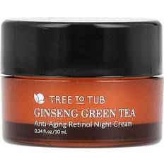 Tree To Tub Ginseng Green Tea Anti-Aging Retinol Night Cream 0.34 fl oz 0.3fl oz