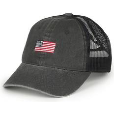 Accessories Academy Sports & Outdoors Women’s 6-Panel American Flag Cap Black Women's Athletic Hats And Accessories