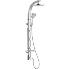 Silver Shower Systems Pulse ShowerSpas Bonzai (1017-S) Silver