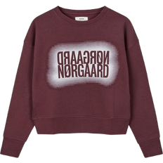 Mads Nørgaard Truien Mads Nørgaard Tilvina Sweatshirt - Lichtgrijs/Bordeaux